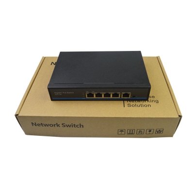 4GE 1GE POE Switch