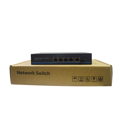 4GE 1GE 1GE 1SFP POE Swtich
