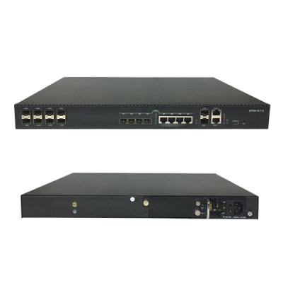 1U 4 PON port GEPON OLT EPON with CLI SNMP TELNET WEB Management 