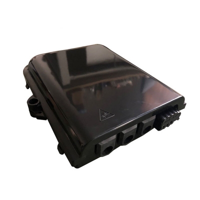   8 Ports Fiber Optic Termination Box Balck