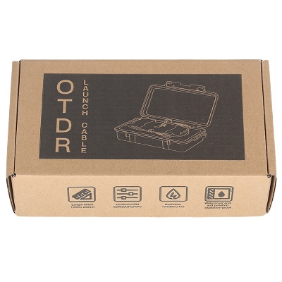  Fiber optic OTDR launch cable box 9/125 SM 1310/1550nm  500M 1KM 2KM 