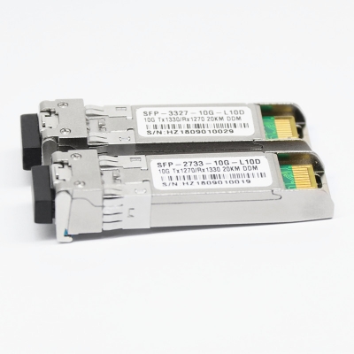 High Quality Sfp Module Sfp+Dwdm 10G 20KM BIDI 1270/1330nm 10Gbase-T Sfp