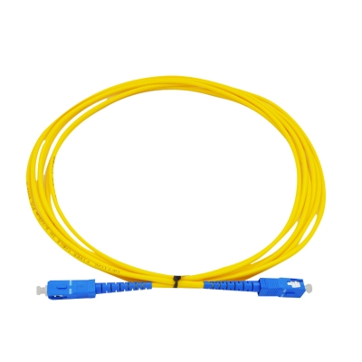 1M 2M 3M 5M SC APC to SC UPC Optical Patch Cord Simplex 3.0mm Fiber Patch Cable 