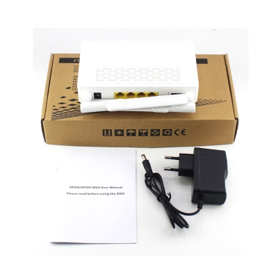 FTTH Optical Network Epon Onu 4 Ports Wifi Gepon 3FE 1GE Wifi Epon ONU