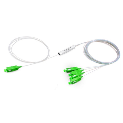 1 4 SC APC Connector Fiber Optical PLC Splitter 