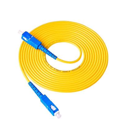 SC-SC SM SX 3mm 20M 9/125um SC/PC Fiber Optic Patch Cord Optical Fiber Jumper Cable 