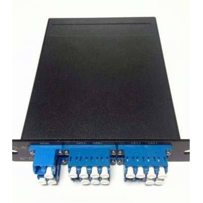 8 Channel CWDM Multiplexer Demultiplexer 1270-1610 nm